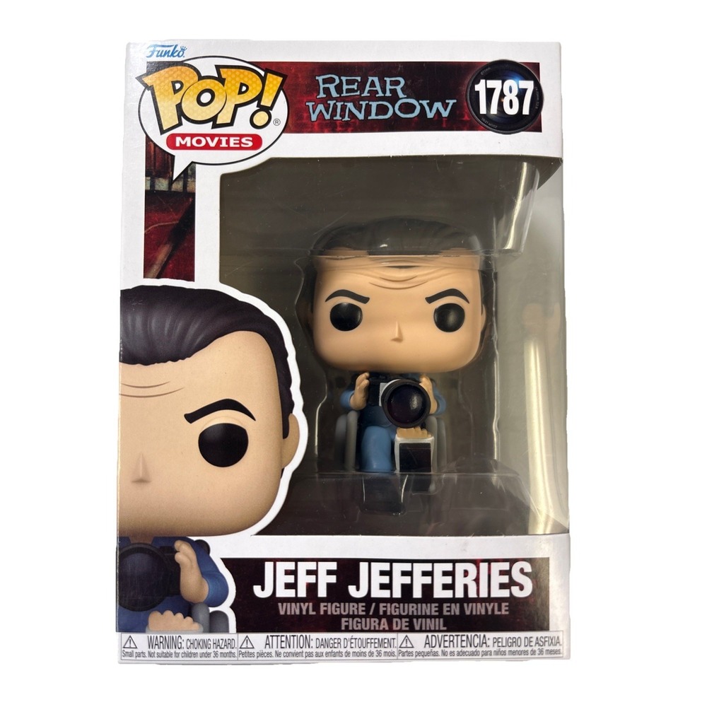 Funko Pop! Movies Rear Window Jeff Jefferies #1787 Vinyl Figure New in Box‎